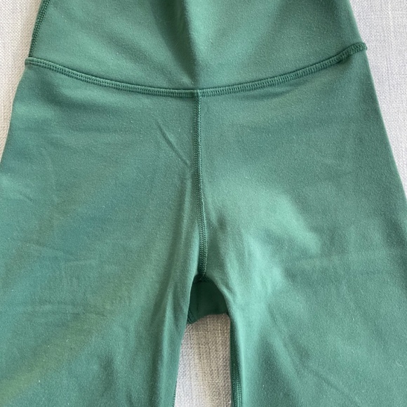 Green biker shorts (Aritzia) - Picture 2 of 5